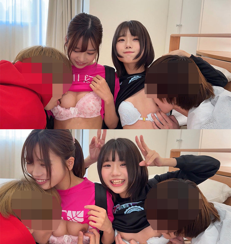 市川ちゃん＆前田ちゃん 無料サンプル動画画像(3) 【エロエロ素人】